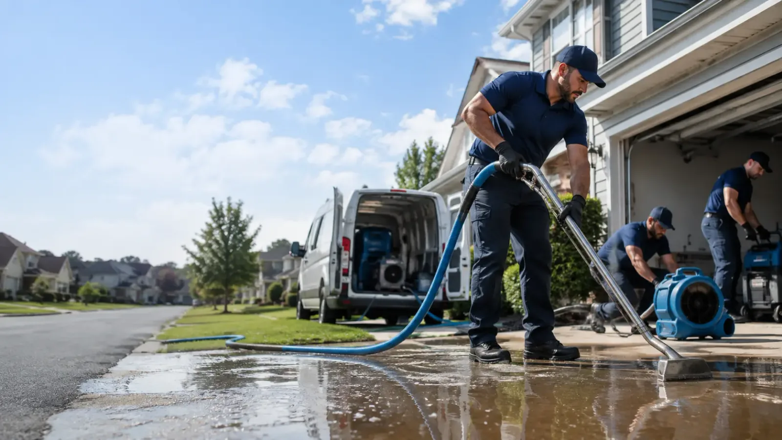 Flood Damage Restoration in Sherrills Ford, NC